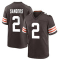 C.Browns #2 Shedeur Sanders Player Brown Home Game Hdoa Stitched Jerseys