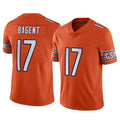 C.Bears #17 Tyson Bagent Player Orange Alternate Vapor Limited Home Game Hdoa Stitched Jerseys
