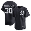 D.Tigers #30 Kerry Carpenter Player Navy Home Limited Game Hdoa Stitched Jerseys