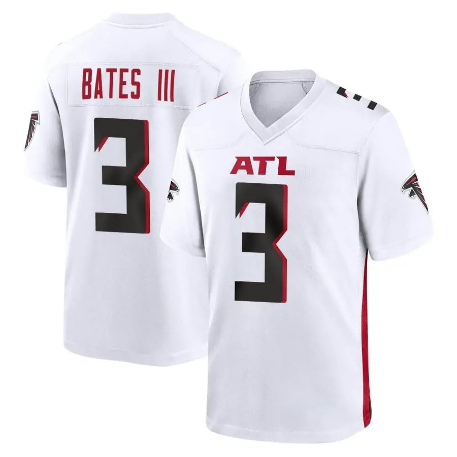 A.Falcons #3 Jessie Bates III Player White Home Game Hdoa Stitched Jerseys