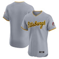 P.Pirates ## Pirates Blank Player Gray Road Home Limited Elite Hdoa Stitched Jerseys