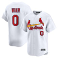 St. Louis Cardinals #0 Masyn Winn Player White Home Limited Hdoa Stitched Jerseys