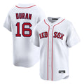 B.Red Sox #16 Jarren Duran Player White Limited Home Game Hdoa Stitched Jerseys