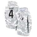 A.Cardinals #4 Jeremiyah Love Player Arctic Camo Salute to Service Hoodies Hdoa Stitched Jerseys