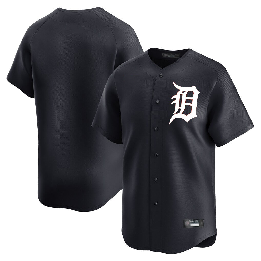 D.Tigers ## Tigers Blank Player Navy Limited Home Game Hdoa Stitched Jerseys