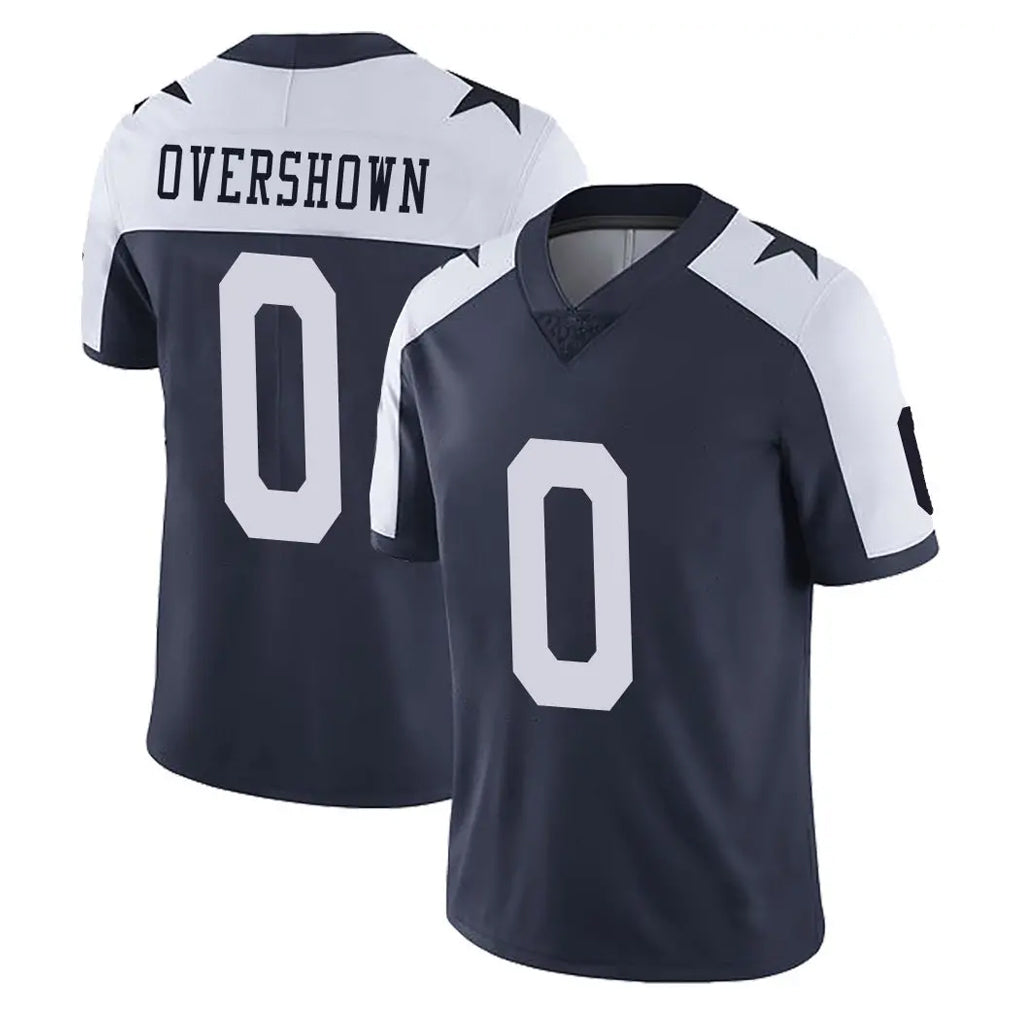 D.Cowboys #0 DeMarvion Overshown Player Navy-White Limited Alternate Vapor Untouchable Home Game Hdoa Stitched Jerseys