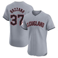 C.Guardians #37 Travis Bazzana Player Gray Road Limited Elite Home Hdoa Stitched Jerseys