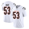 C.Bengals #53 Boye Mafe Player White Vapor Untouchable Limited Home Game Hdoa Stitched Jerseys