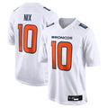 D.Broncos #10 Bo Nix Player White Fashion Limited Game Hdoa Stitched Jerseys