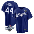 LA.Dodgers #44 Andy Pages Player Royal World Series Game Hdoa Stitched Jerseys