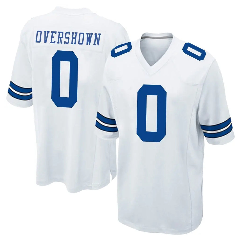 D.Cowboys #0 DeMarvion Overshown Player White Home Game Hdoa Stitched Jerseys