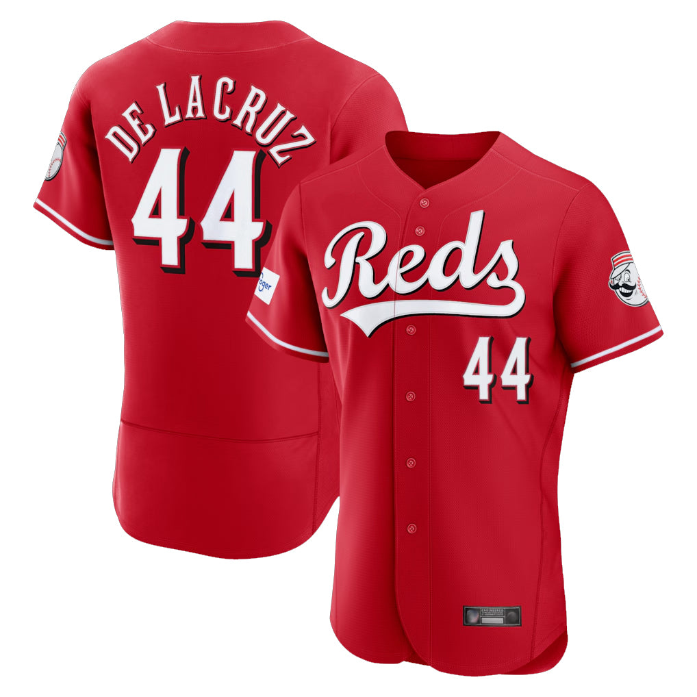 C.Reds #44 Elly De La Cruz Player Red Limited Elite Home Hdoa Stitched Jerseys