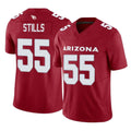 A.Cardinals #55 Dante Stills Player Cardinal Vapor F.U.S.E. Limited Home Game Hdoa Stitched Jerseys