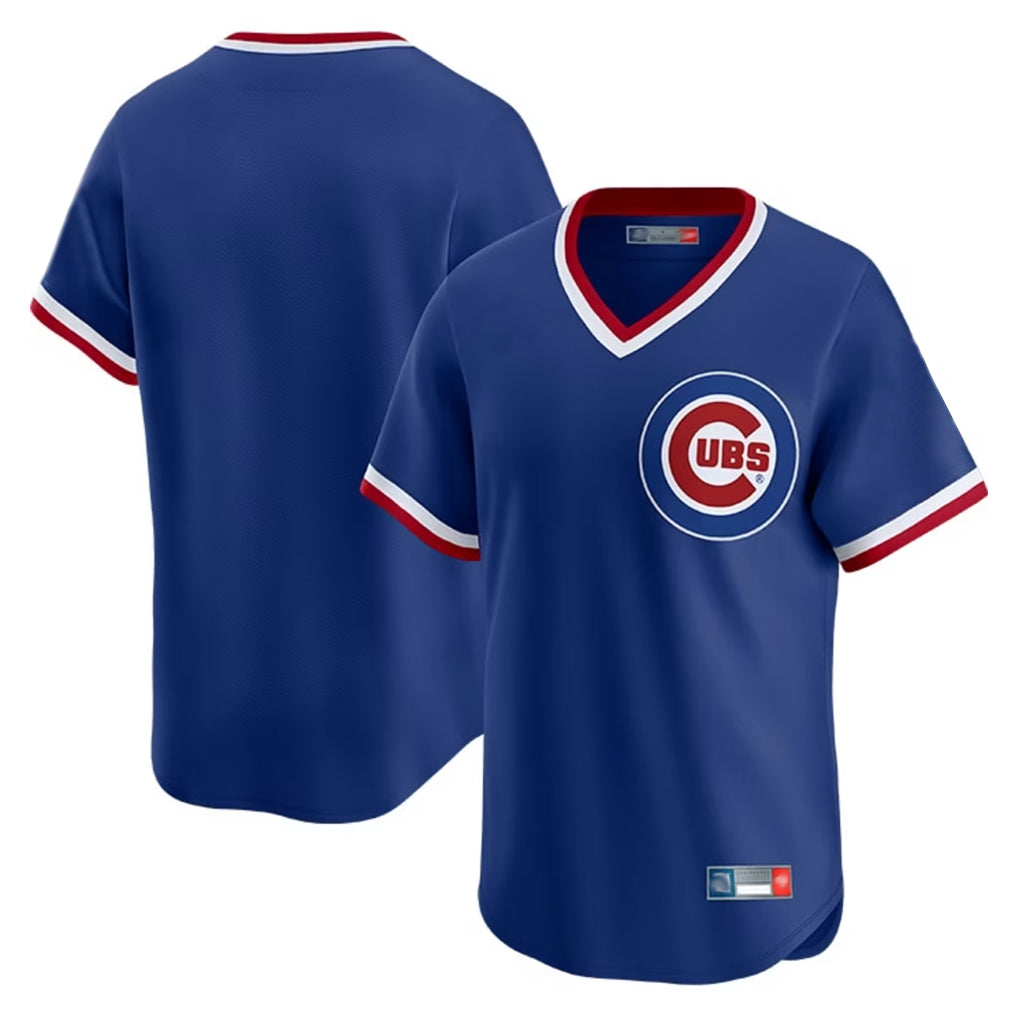 C.Cubs ## Cubs Blank Player Royal T-shirt Cooperstown Collection Limited Hdoa Stitched Jerseys