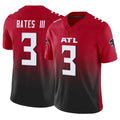 A.Falcons #3 Jessie Bates III Player Red Vapor F.U.S.E. Limited Home Game Hdoa Stitched Jerseys