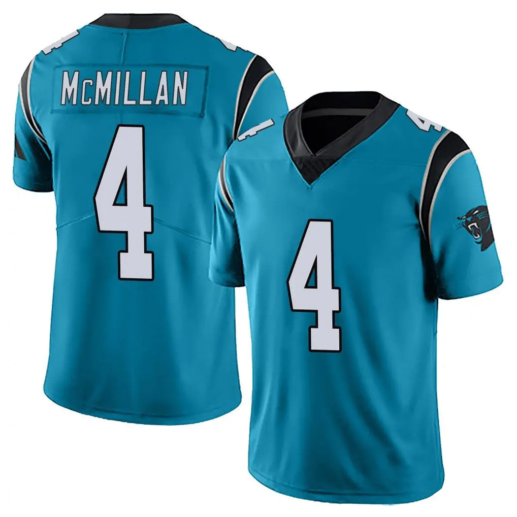 C.Panthers #4 Tetairoa McMillan Player Blue Vapor Untouchable Limited Game Hdoa Stitched Jerseys