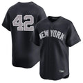 NY.Yankees #42 Mariano Rivera Player Navy Limited Hdoa Stitched Jerseys