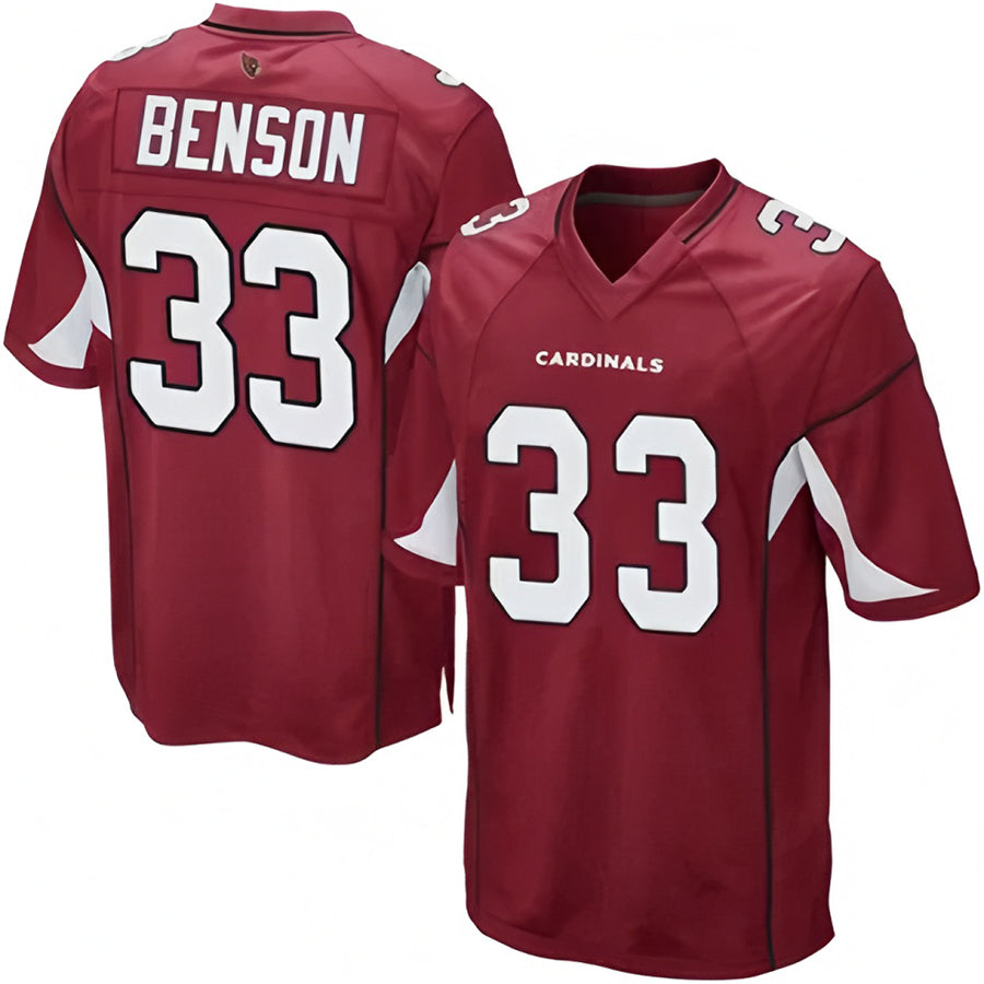 A.Cardinals #33 Trey Benson Player Game Hdoa Stitched Jerseys