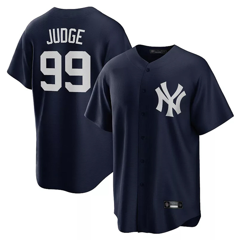 NY.Yankees #99 Aaron Judge Player Navy Game Hdoa Stitched Jerseys