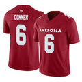 A.Cardinals #6 James Conner Player Cardinal Vapor F.U.S.E. Limited Home Game Hdoa Stitched Jerseys