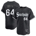 C.White Sox #64 Shane Smith Player Black City Connect Limited Home Hdoa Stitched Jerseys