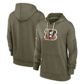 C.Bengals ## Bengals Blank Player Olive Salute to Service Performance Pullover Hoodie Limited Hdoa Stitched Jerseys