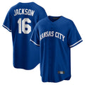 KC.Royals #16 Bo Jackson Player Royal Game Home Hdoa Stitched Jerseys