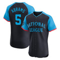 W.Nationals #5 CJ Abrams Player Navy Elite National League All-Star Game Hdoa Stitched Jerseys