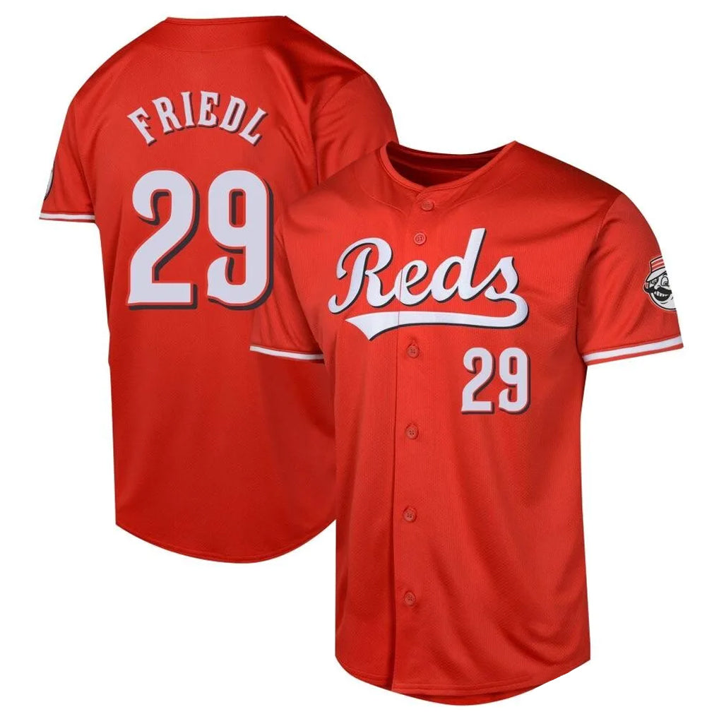 C.Reds #29 TJ Friedl Player Red 2026 City Connect Limited Home Hdoa Stitched Jerseys