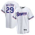 T.Rangers #29 Adrian Beltre Player White Home Game Hdoa Stitched Jerseys
