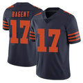 C.Bears #17 Tyson Bagent Player Navy Blue Alternate Vapor Untouchable Limited Hdoa Stitched Jerseys