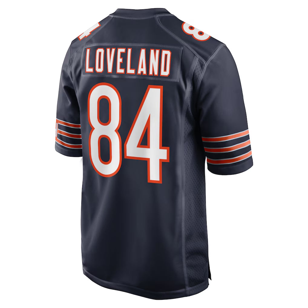 C.Bears #84 Colston Loveland Player Navy Home Game Hdoa Stitched Jerseys