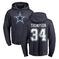 D.Cowboys #34 Jalen Thompson Player Navy Pullover Hoodies Limited Hdoa Stitched Jerseys