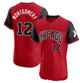 C.White Sox #12 Colson Montgomery Player Red City Connect Limited Elite Home Hdoa Stitched Jerseys