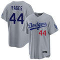 LA.Dodgers #44 Andy Pages Player Gray Game Home Hdoa Stitched Jerseys