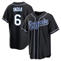 KC.Royals #6 Jonathan India Player Black Carbon Fashion Home Game Hdoa Stitched Jerseys