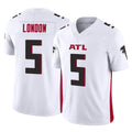 A.Falcons #5 Drake London Player White Vapor F.U.S.E. Limited Home Game Hdoa Stitched Jerseys