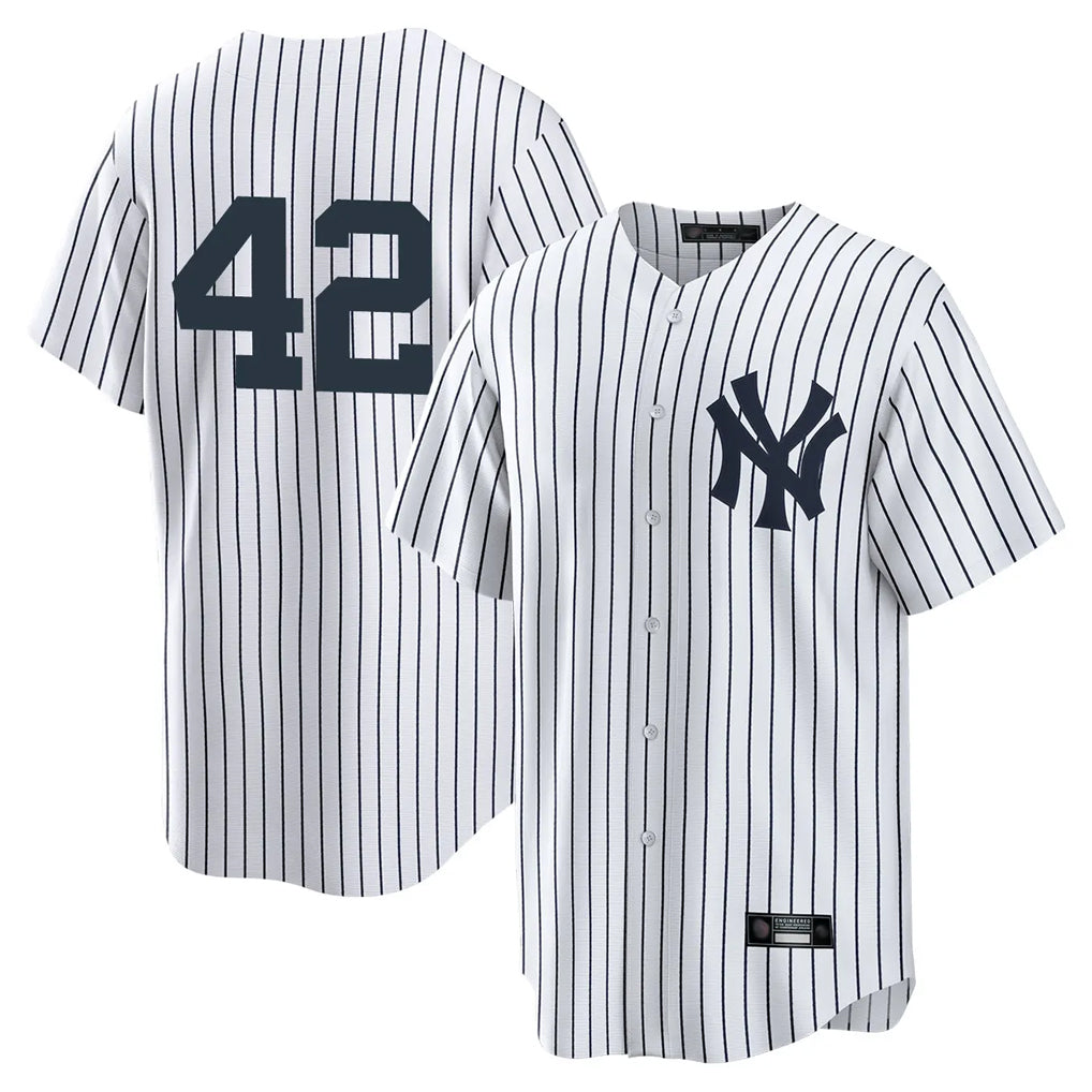 NY.Yankees #42 Mariano Rivera Player White Game Hdoa Stitched Jerseys