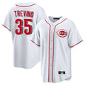 C.Reds #35 Jose Trevino Player White Game Home Hdoa Stitched Jerseys