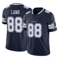 D.Cowboys #88 CeeDee Lamb Player Navy Limited Vapor F.U.S.E. Home Game Hdoa Stitched Jerseys