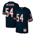 C.Bears #54 Brian Urlacher Player Navy Mitchell & Ness Legacy Replica Hdoa Stitched Jerseys