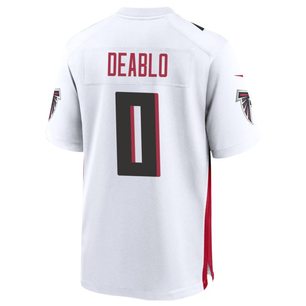 A.Falcons #0 Divine Deablo Player White Home Game Hdoa Stitched Jerseys