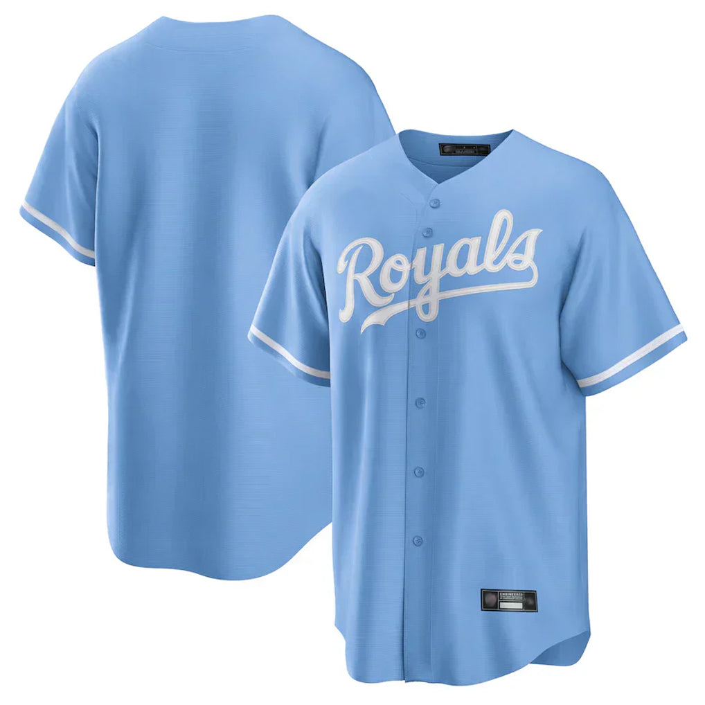 KC.Royals ## Royals Blank Player Light Blue Home Game Hdoa Stitched Jerseys
