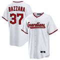 C.Guardians #37 Travis Bazzana Player White Game Home Hdoa Stitched Jerseys