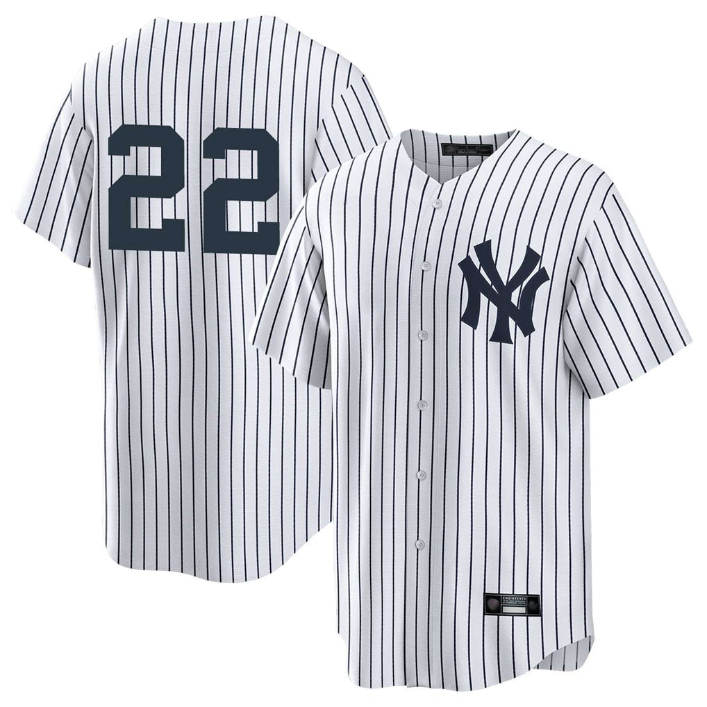 NY.Yankees #22 Ben Rice Player White Game Hdoa Stitched Jerseys