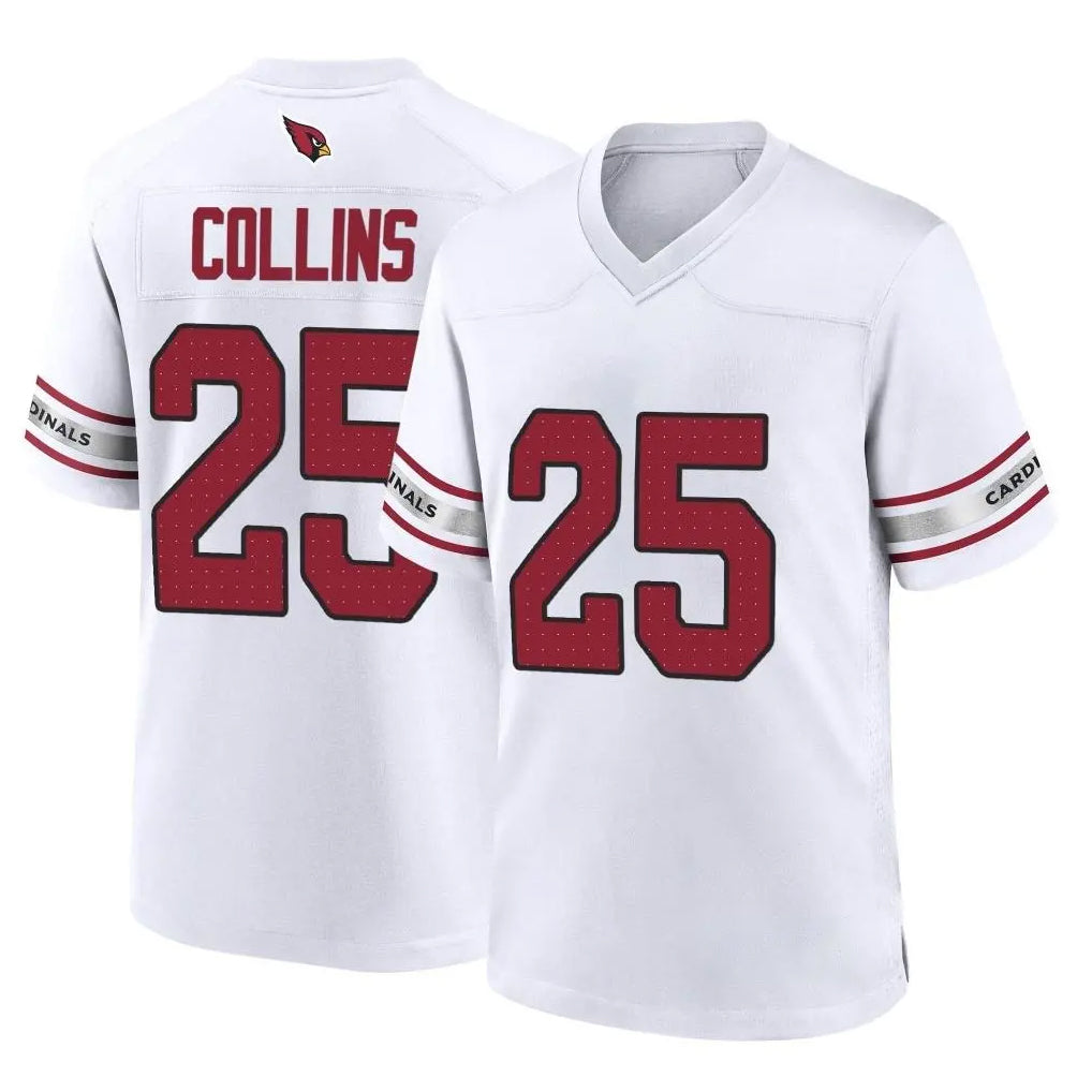 A.Cardinals #25 Zaven Collins Player White Home Game Hdoa Stitched Jerseys