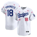 LA.Dodgers #18 Yoshinobu Yamamoto Player White Tokyo Series Vapor Premier Limited Hdoa Stitched Jerseys