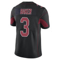 A.Cardinals #3 Budda Baker Player Black Limited Elite Home Game Hdoa Stitched Jerseys