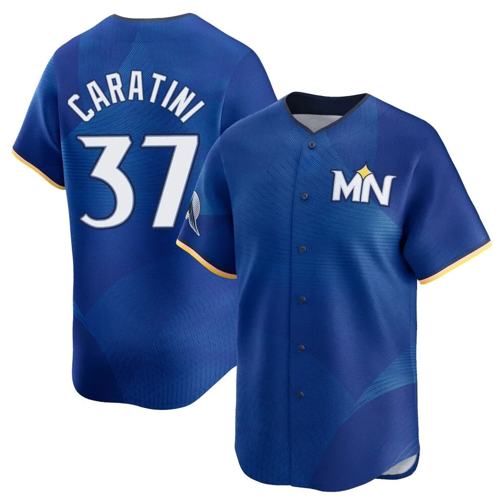 M.Twins #37 Victor Caratini Player Royal City Connect Limited Home Hdoa Stitched Jerseys