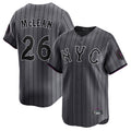 NY.Mets #26 Nolan McLean Player Gray City Connect Limited Hdoa Stitched Jerseys